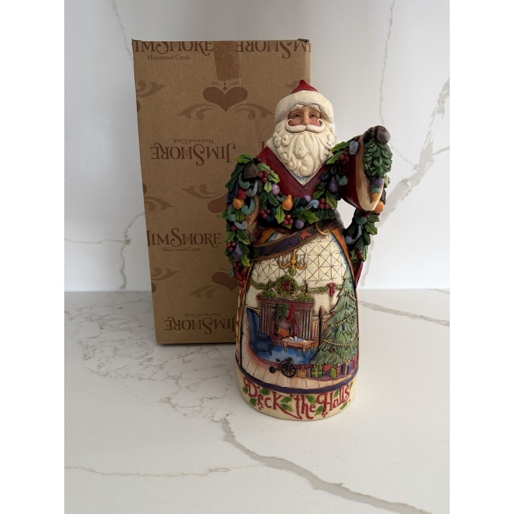 2009 Jim Shore Santa Deck the Halls 4013891